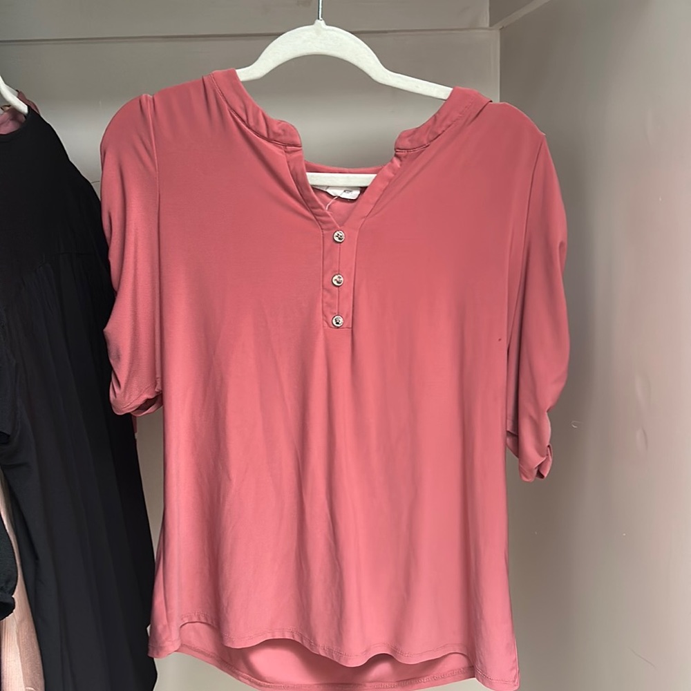 Pink Blouse Large